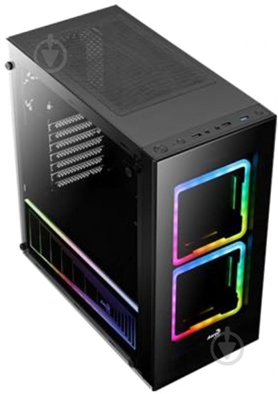 Корпус AeroCool Tor ARGB Tempered Glass Black (TOR RGB TG) - фото 4