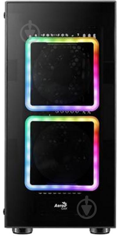 Корпус AeroCool Tor ARGB Tempered Glass Black (TOR RGB TG) - фото 6