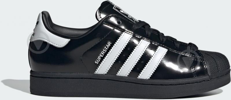 Кроссовки женские демисезонные Adidas SUPERSTAR II W JH7756 р.38 черные - фото 1