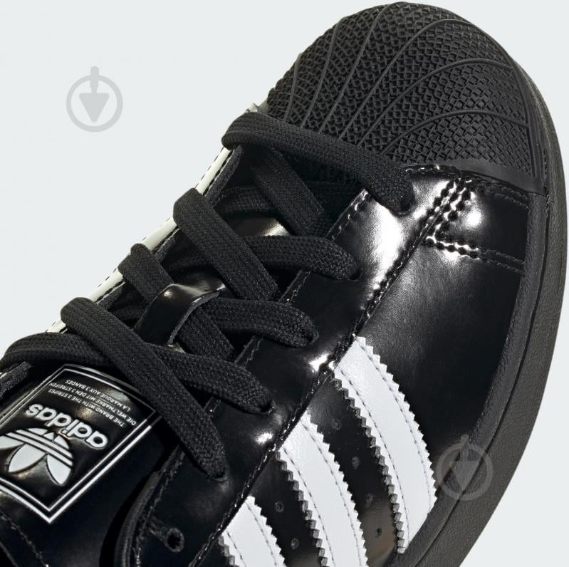 Кроссовки женские демисезонные Adidas SUPERSTAR II W JH7756 р.38 черные - фото 8