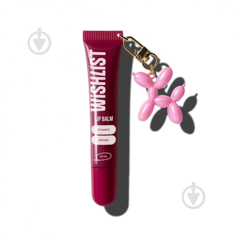 Бальзам для губ WISHLIST Ruby Nectar WiSHLiST 10 мл + игрушка-брелок - фото 1