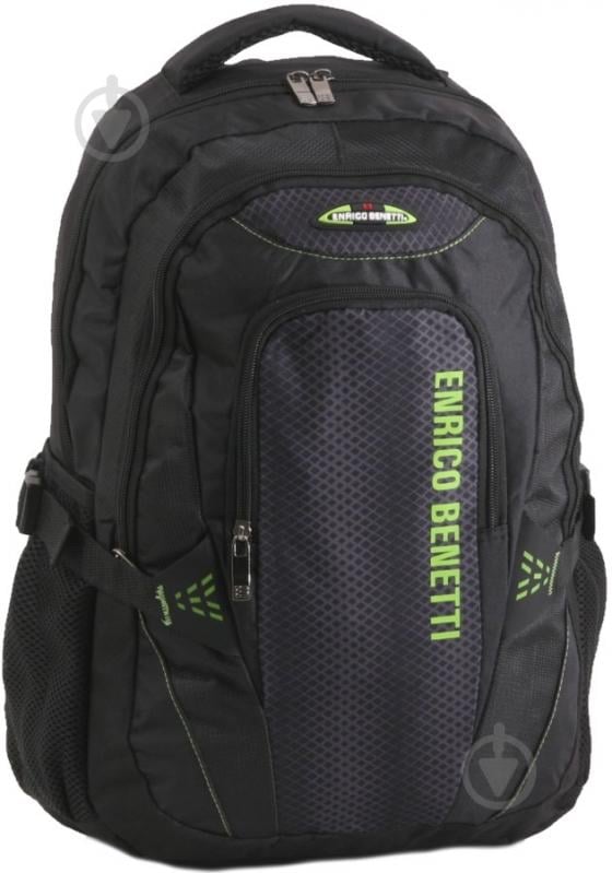 Рюкзак Bonaire 14" black/lime (47091314) - фото 1
