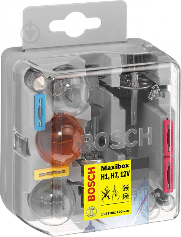 Автолампа галогенна Bosch Maxibox H1 1 шт.(1987301120) - фото 1