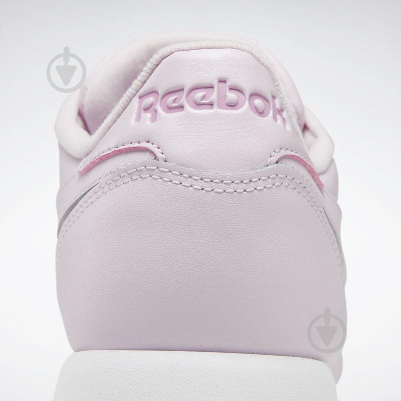 Кросівки жіночі демісезонні Reebok CL LTHR EG1093 р.37 рожеві - фото 6