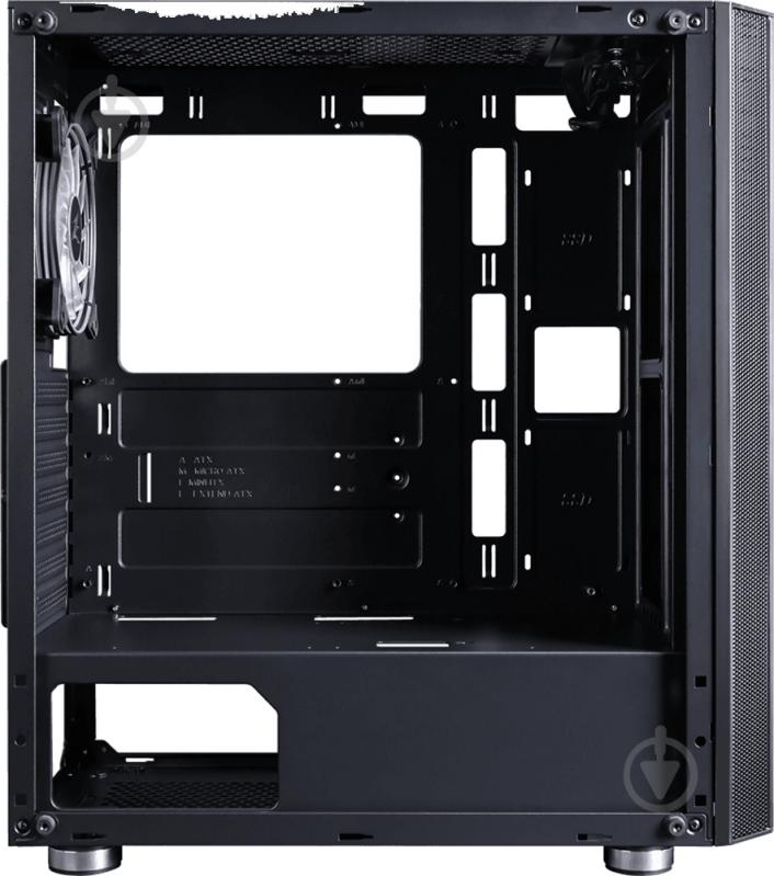 Корпус Zalman R2 RGB Black Tempered Glass (R2 BlackRGBGlass) - фото 5