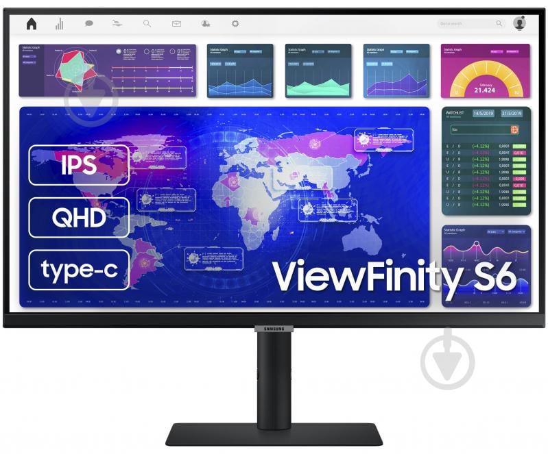 Монитор Samsung S27A700 27" (LS27A700NWIXCI) - фото 9