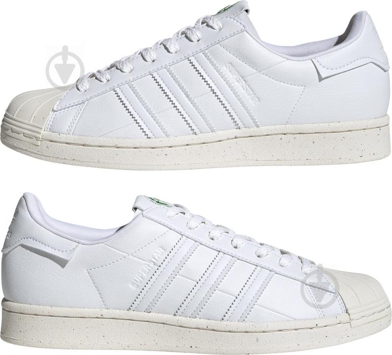 Кроссовки мужские зимние Adidas SUPERSTAR FW2292 р.41 1/3 белые - фото 11