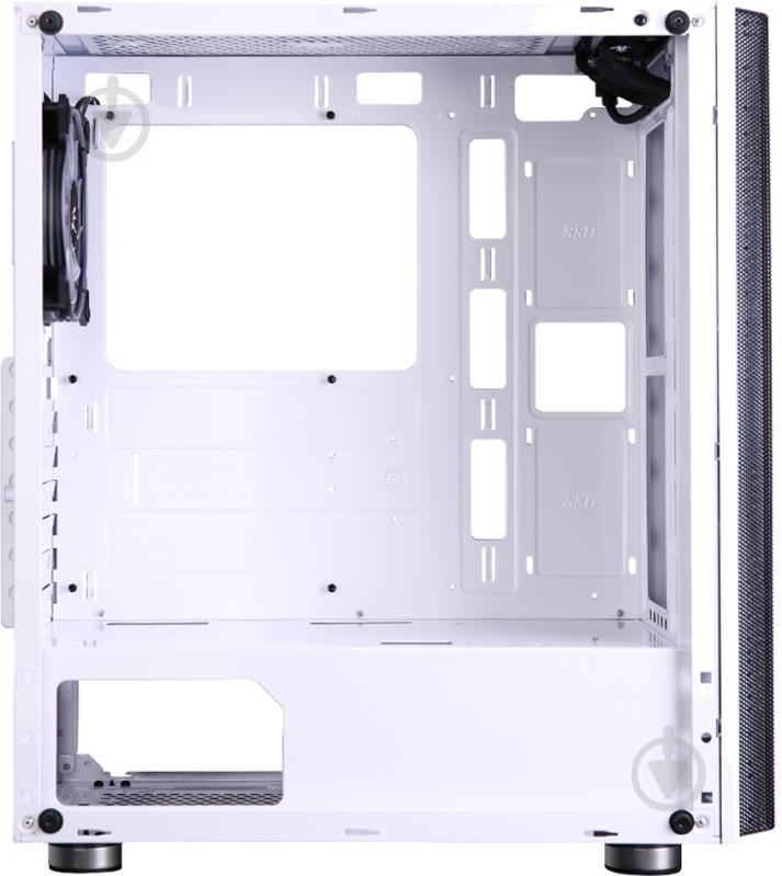 Корпус Zalman R2 RGB White Tempered Glass (R2 WhiteRGBGlass) - фото 4