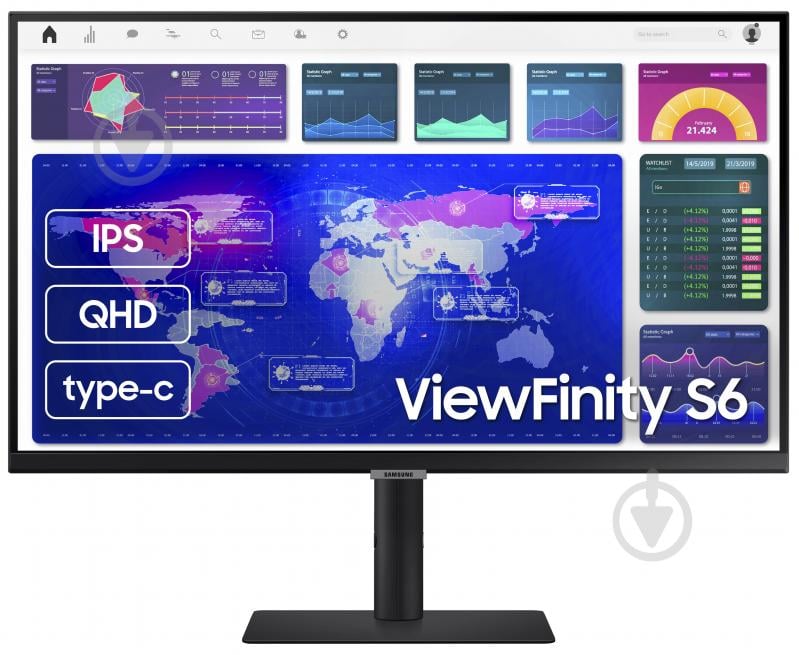 Монитор Samsung S32A600 32" (LS32A600NWIXCI) - фото 12