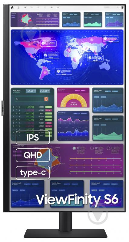 Монитор Samsung S32A600 32" (LS32A600NWIXCI) - фото 11
