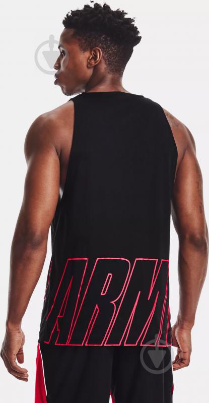 Майка Under Armour UA BASELINE REVERSIBLE TANK 1361899-001 р.L чорний - фото 4