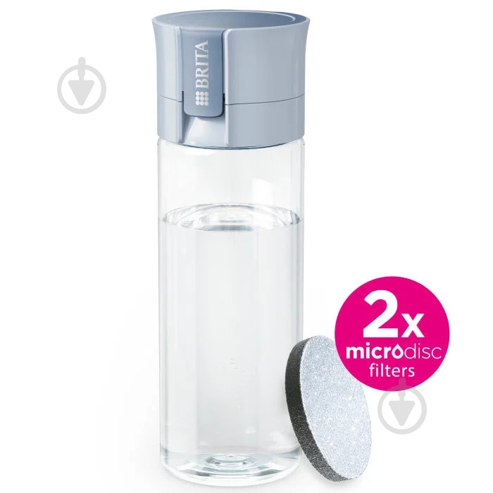 Фильтр-бутылка BRITA Vital 600 мл голубая (1052262) - фото 2