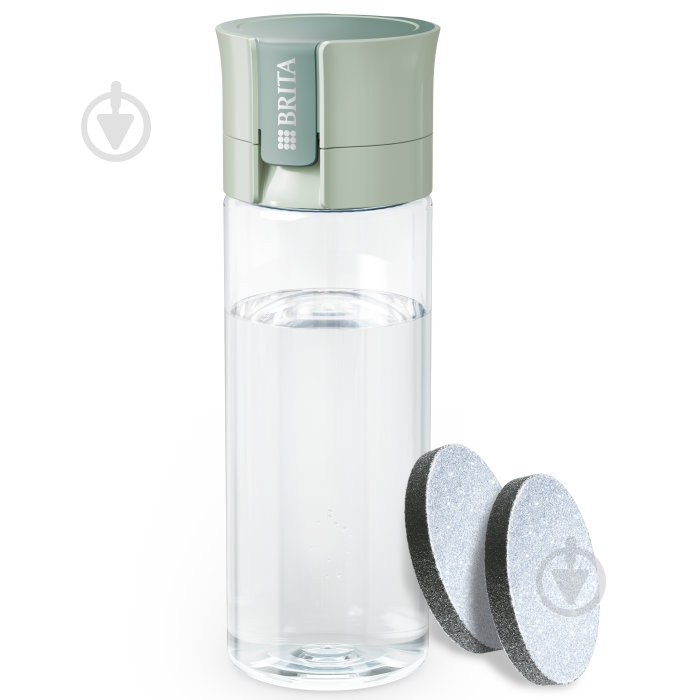 Фильтр-бутылка BRITA Vital 600 мл зеленая (1052263) - фото 3 Фильтр-бутылка BRITA Vital 600 мл зеленая (1052263) - фото 3
