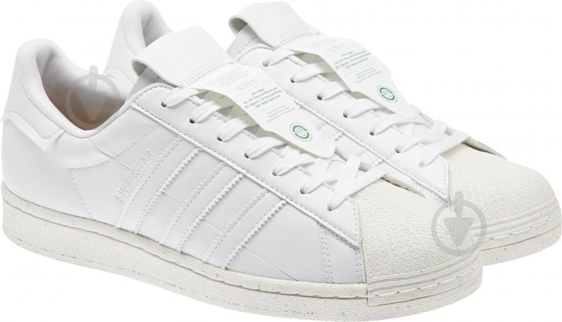 Кросівки чоловічі зимові Adidas SUPERSTAR FW2292 р.44 білі - фото 13