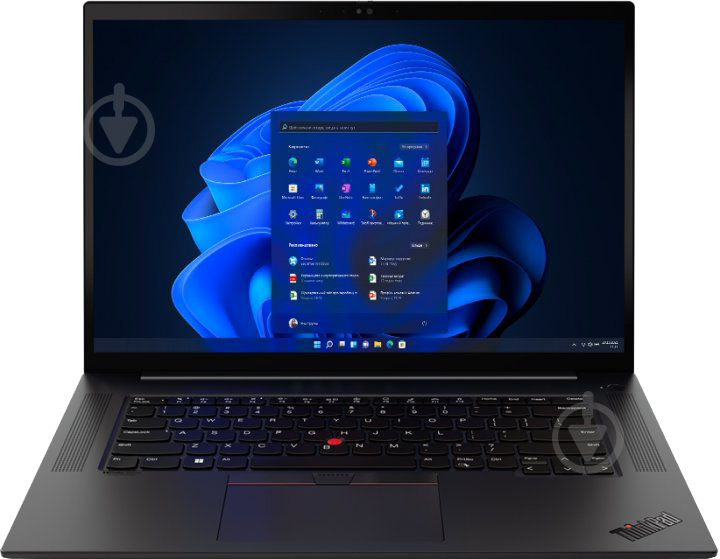 Ноутбук Lenovo ThinkPad X1 Extreme Gen 5 16" (21DE002CRA) black - фото 1