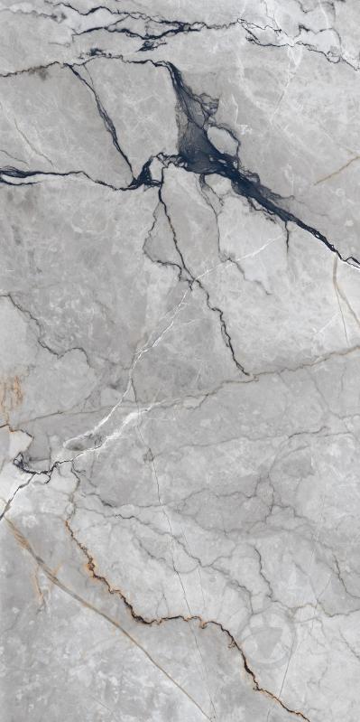Плитка Cerossa Ceramica MARMO SILVESTRE GRIS polished 60х120 см - фото 2
