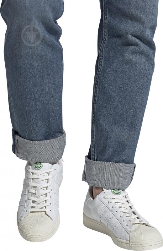 Кроссовки мужские зимние Adidas SUPERSTAR FW2292 р.45 1/3 белые - фото 3
