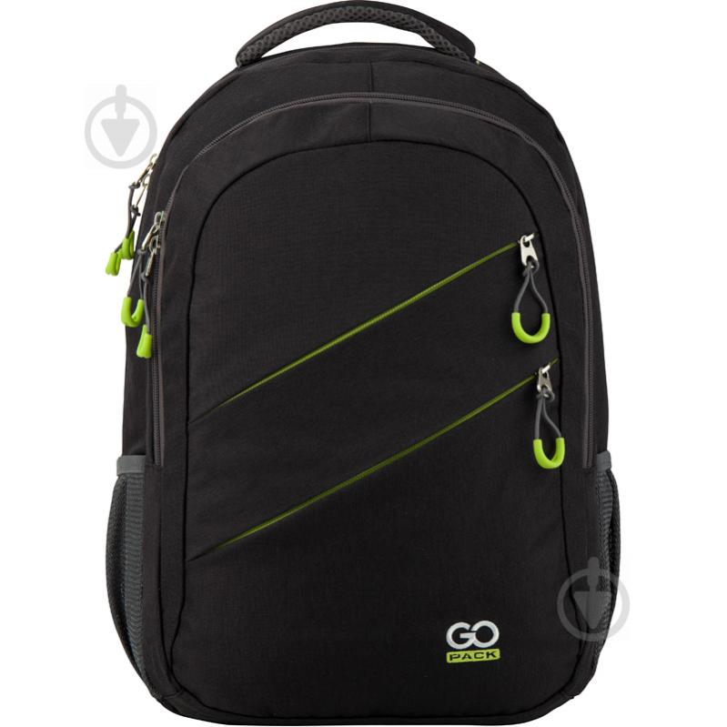 Рюкзак молодіжний GoPack Сity 110-2 Green 44619 - фото 1