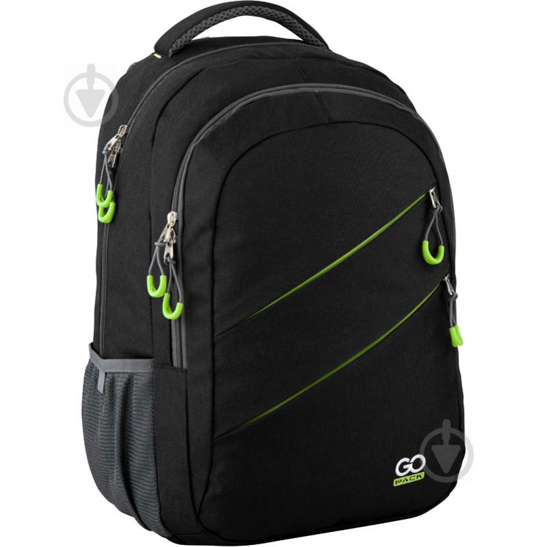 Рюкзак молодіжний GoPack Сity 110-2 Green 44619 - фото 2