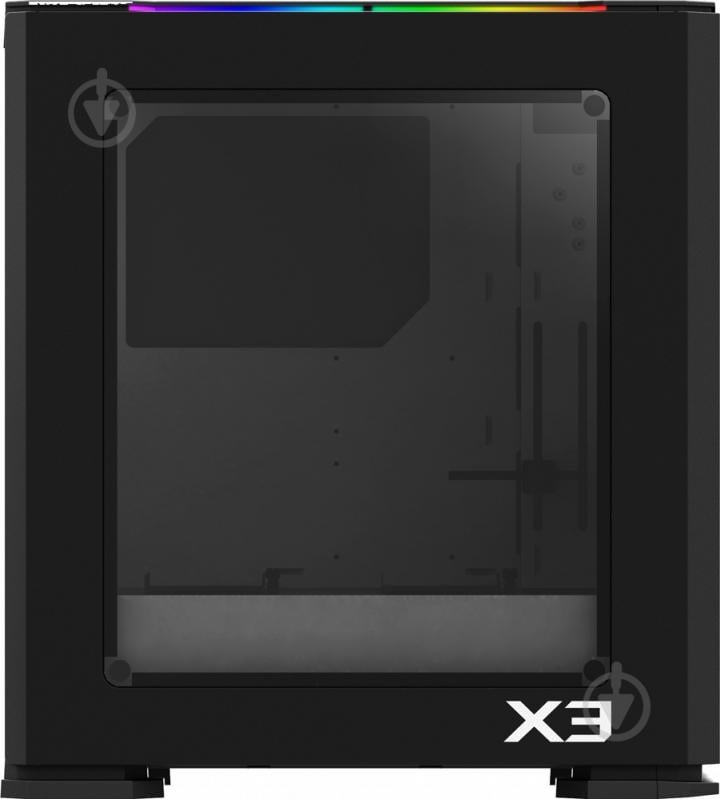 Корпус Zalman X3 Black Tempered Glass (X3 Black) - фото 5