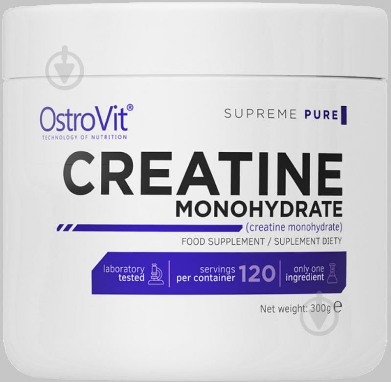 Креатин моногидрат Ostrovit Creatine Monohydrate 300 г - фото 1