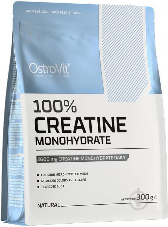 Креатин моногидрат Ostrovit без вкуса 300 г - фото 1 Креатин моногидрат Ostrovit без вкуса 300 г - фото 1