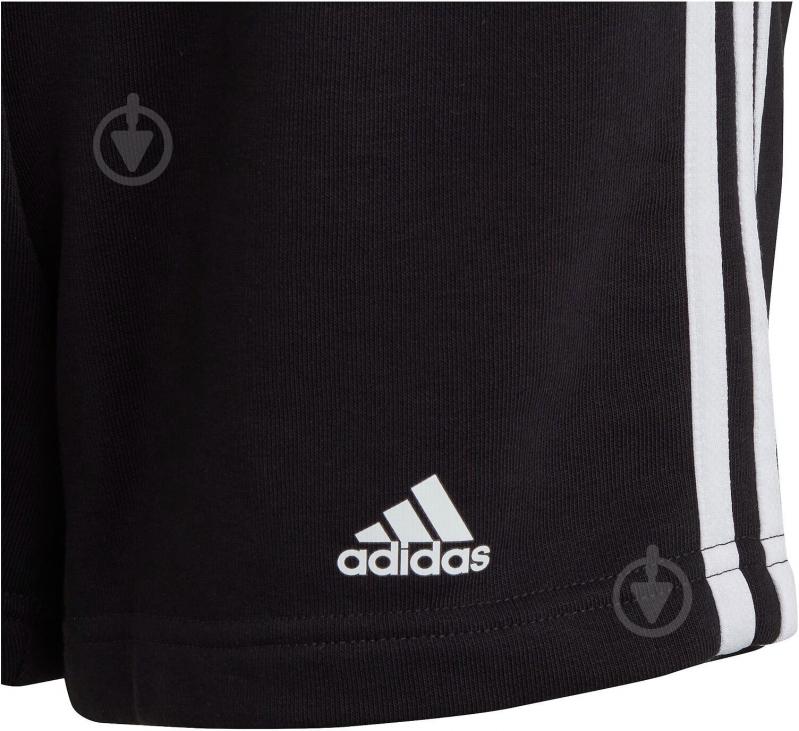 Шорти Adidas Essentials 3 Stripes IC3631 р. 164 чорний - фото 3