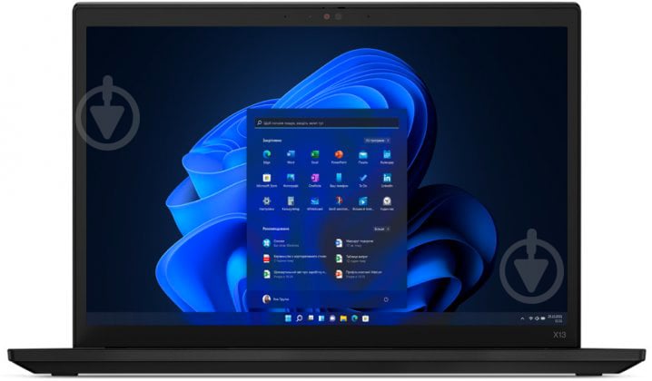 Ноутбук Lenovo ThinkPad X13 Gen 3 13,3" (21CM0041RA) thunder black - фото 2