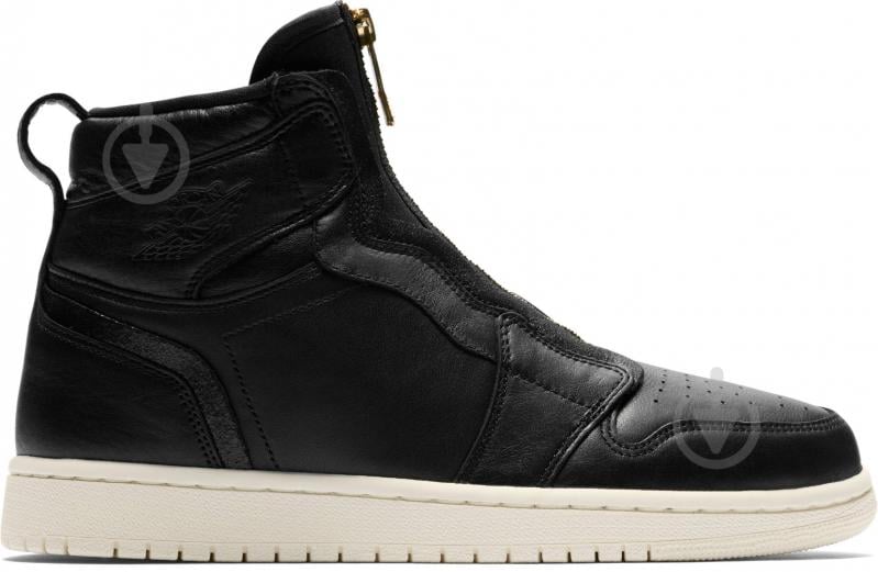 Кроссовки женские демисезонные Jordan WMNS AIR JORDAN 1 HIGH ZIP AQ3742-016 р.38 черные - фото 3