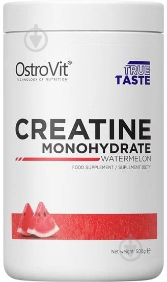 Креатин Ostrovit Creatine Monohydrate кавун 500 г - фото 1