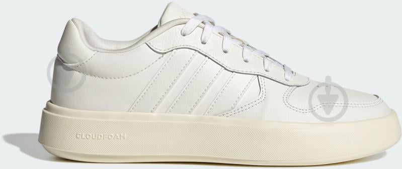 Кроссовки женские демисезонные Adidas LITECOURT JI2345 р.39 1/3 молочные - фото 1