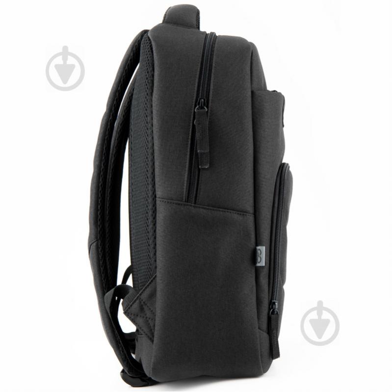 Рюкзак молодіжний GoPack Сity 144-2 Black 44636 - фото 5