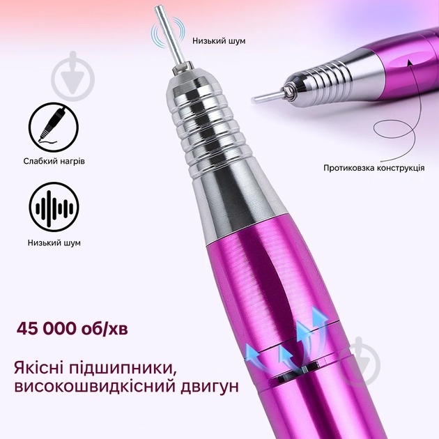 Насадка SML Фрезер Nail Sander M19 Yellow - фото 4 Насадка SML Фрезер Nail Sander M19 Yellow - фото 4