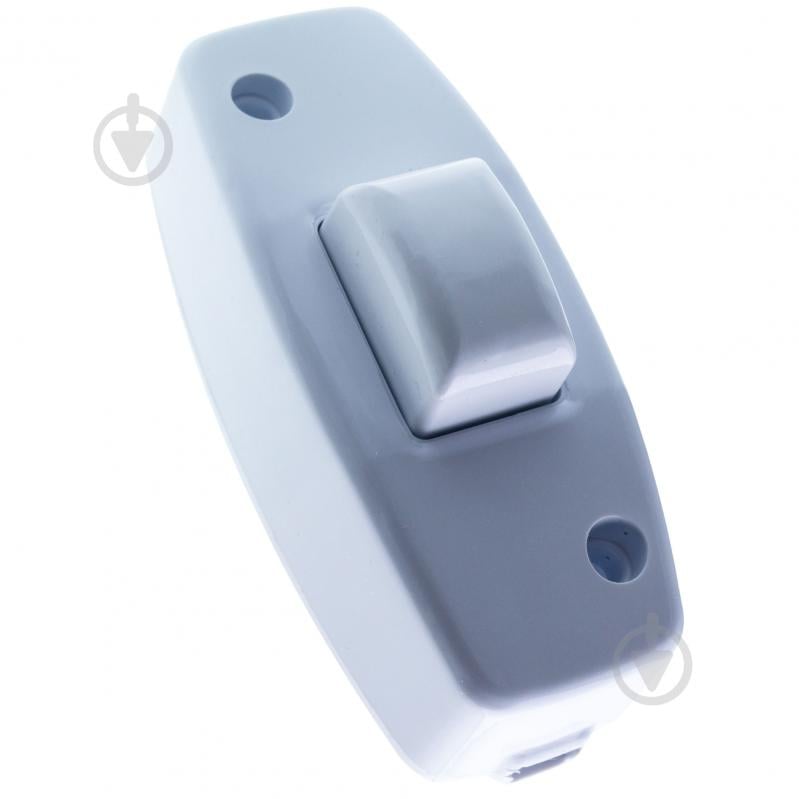 Выключатель для бра одноклавишный без подсветки белый TA 2021 - фото 2 Выключатель для бра одноклавишный без подсветки белый TA 2021 - фото 2