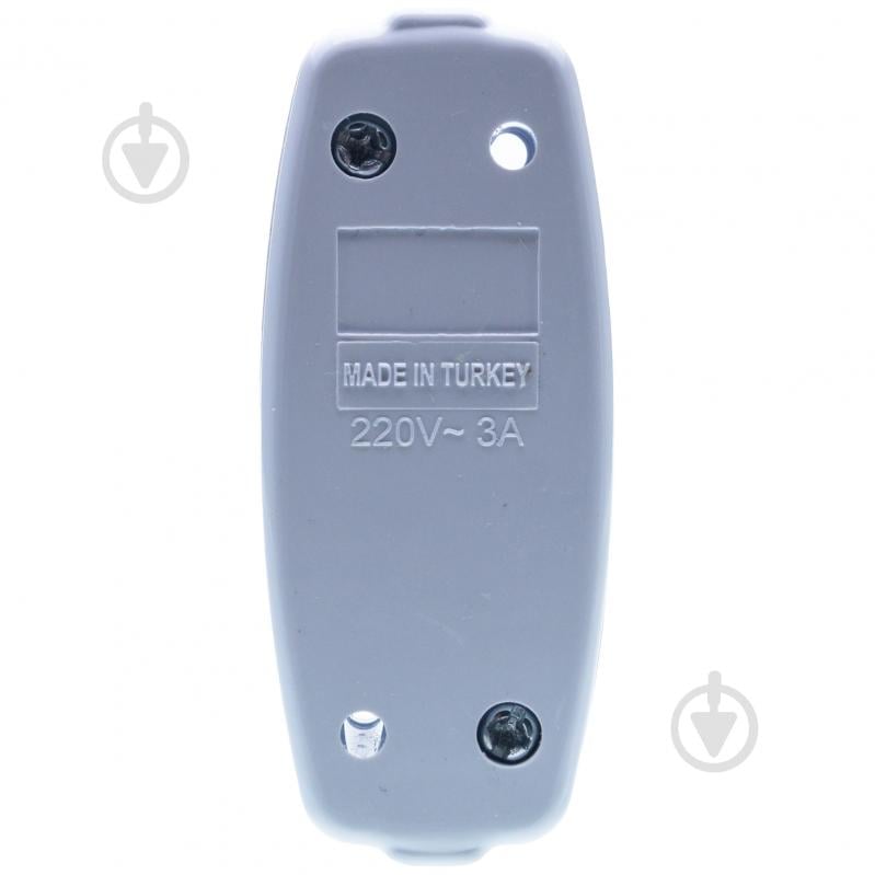 Выключатель для бра одноклавишный без подсветки белый TA 2021 - фото 4 Выключатель для бра одноклавишный без подсветки белый TA 2021 - фото 4