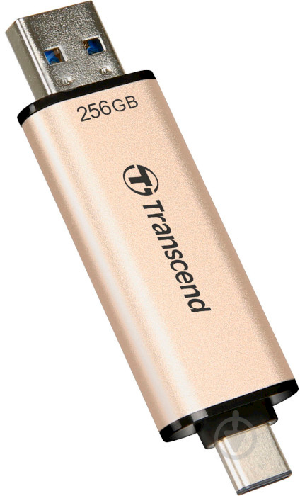 Флеш-память USB Transcend 930C USB 3.2 / Type-C 256 ГБ gold (TS256GJF930C) - фото 8