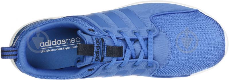 Кроссовки мужские демисезонные Adidas Cloudfoam Lite Racer AW4028 р.42 2/3 голубые - фото 4