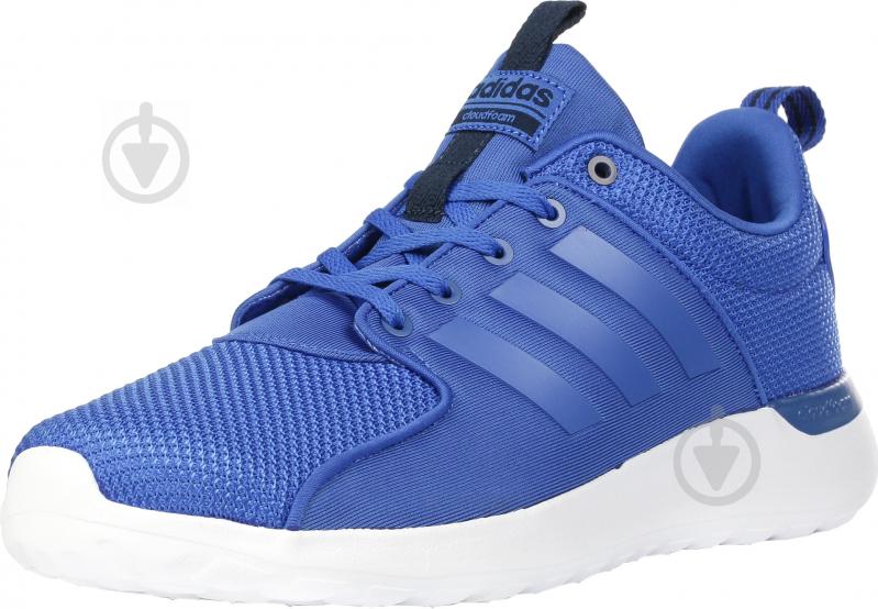 Кроссовки мужские демисезонные Adidas Cloudfoam Lite Racer AW4028 р.42 2/3 голубые - фото 2