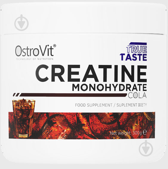 Креатин Ostrovit Creatine Monohydrate кола 300 г - фото 1