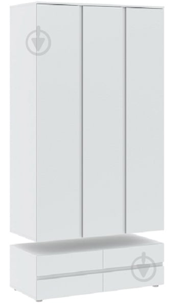 Тумба под шкаф Intermeble BASIC PLUS 2ш 350х1107х520 мм белый (5003483BIP) - фото 2