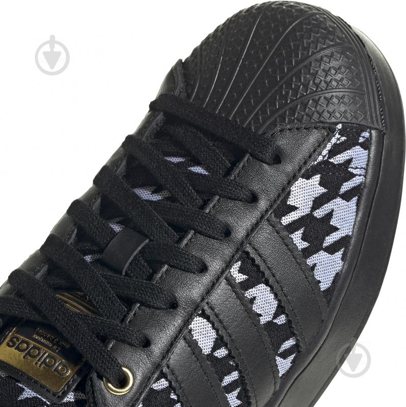 Кроссовки женские зимние Adidas SUPERSTAR BOLD W FW2503 р.38 черные - фото 4