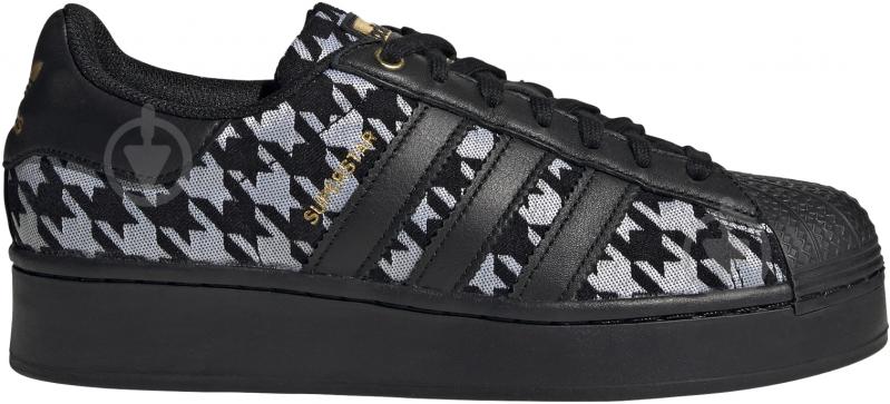 Кроссовки женские зимние Adidas SUPERSTAR BOLD W FW2503 р.38 2/3 черные - фото 7