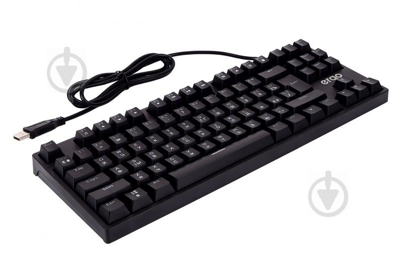 Клавіатура Ergo KB-915 TKL black (KB-915) - фото 10