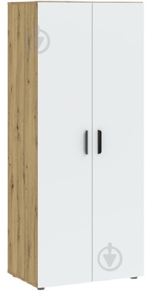 Шкаф Intermeble BASIC TWO 2д 1790х740х520 мм дуб артизан белый (5003256DARB) - фото 1 Шкаф Intermeble BASIC TWO 2д 1790х740х520 мм дуб артизан белый (5003256DARB) - фото 1
