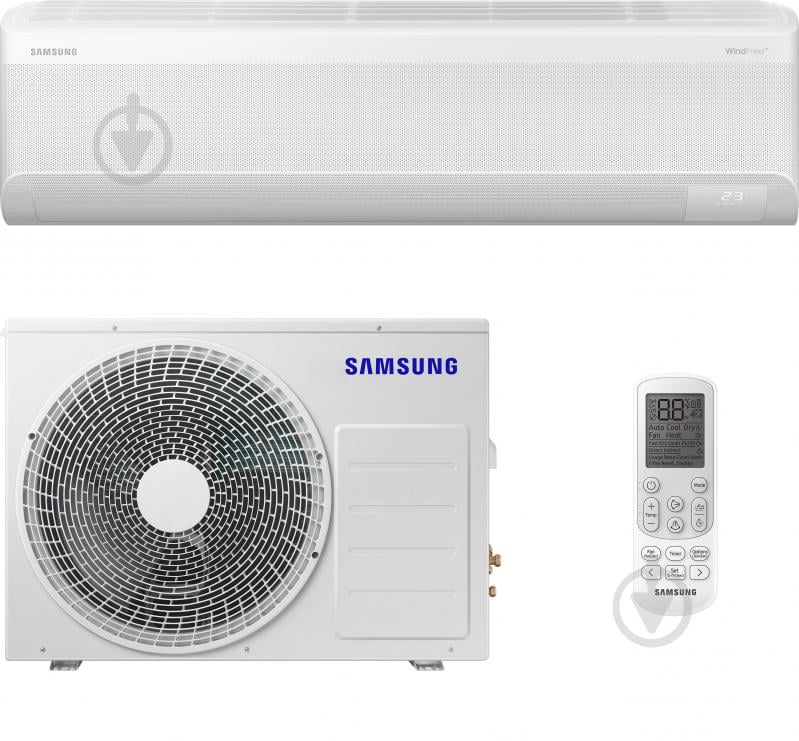 Кондиционер Samsung WindFree AR60F18C1BWNUA/AR60F18C1BWXUA - фото 1 Кондиционер Samsung WindFree AR60F18C1BWNUA/AR60F18C1BWXUA - фото 1