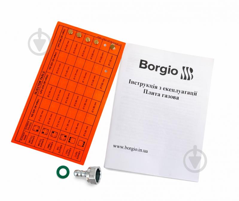 Плита газова Borgio GGD 640 AN GCBL - фото 15