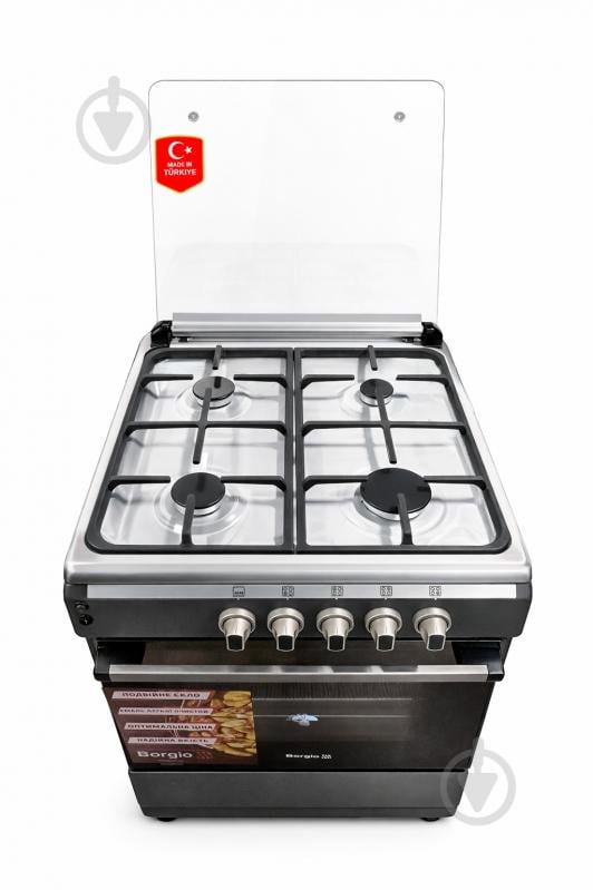 Плита газова Borgio GGD 640 AN GCBL - фото 2
