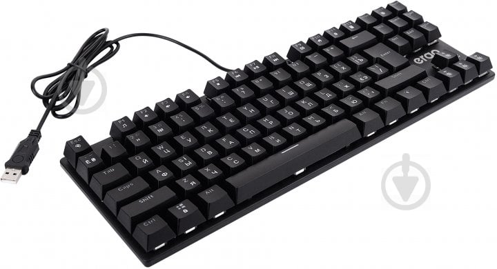 Клавіатура Ergo KB-905 TKL black (KB-905) - фото 9