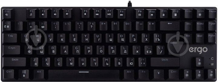 Клавіатура Ergo KB-905 TKL black (KB-905) - фото 8