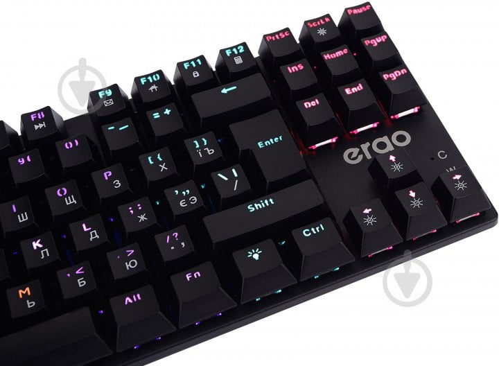 Клавіатура Ergo KB-905 TKL black (KB-905) - фото 6